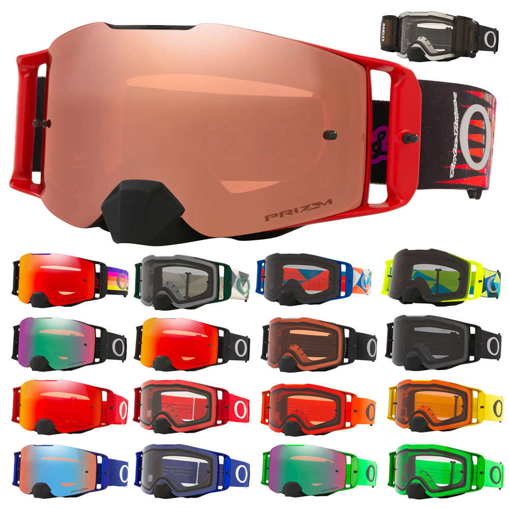 美国Oakley Front Line MX骑行风镜护目镜 普通/Prizm镜片[代购]