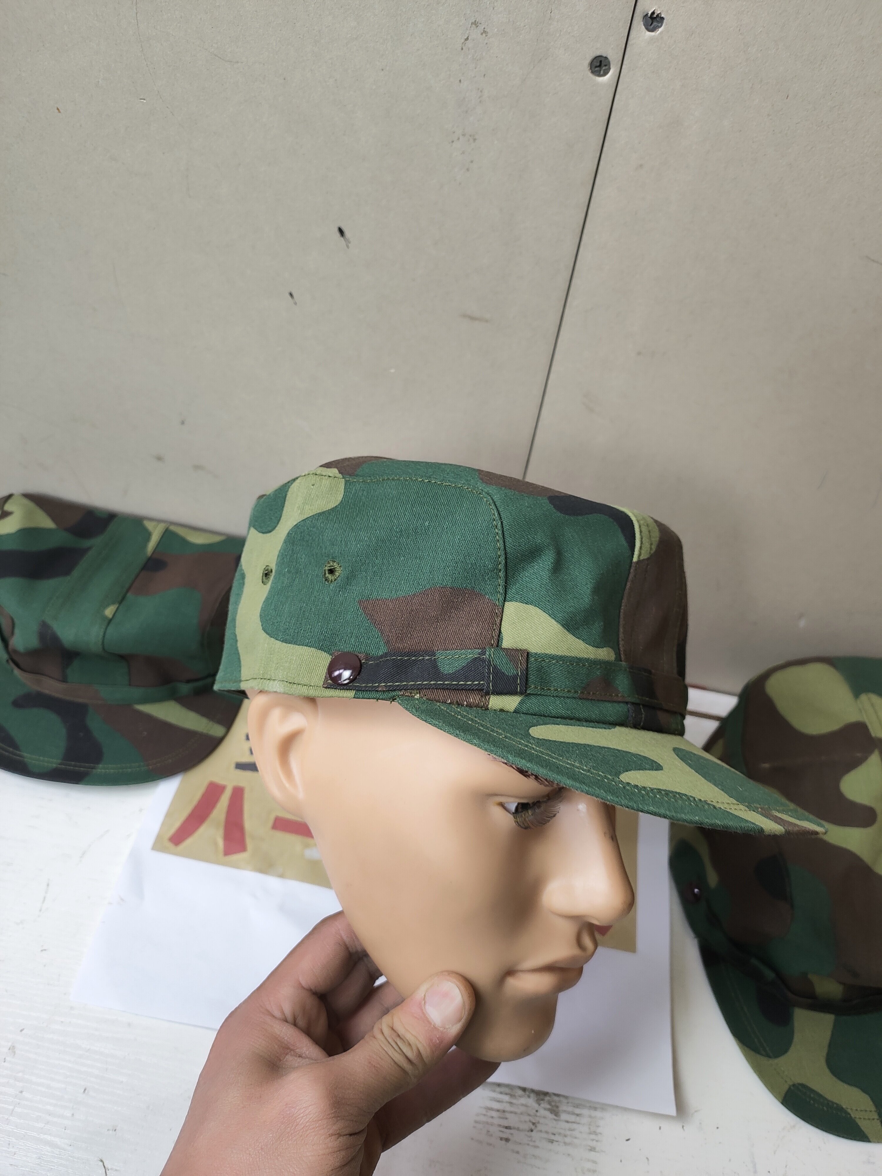 正宗老式迷彩帽子老款01