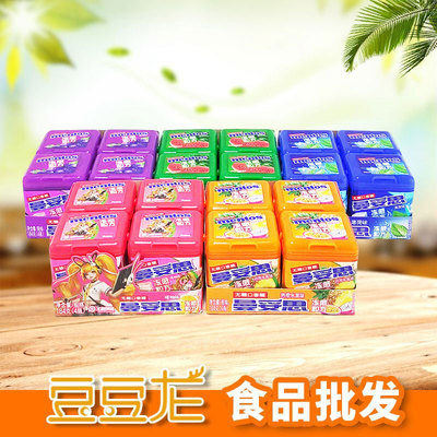 曼妥思无糖口香糖清新水果味盒装