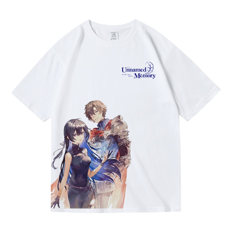 日系卡通动漫二次元无名记忆奥斯卡缇娜夏周边短袖T恤男女夏季