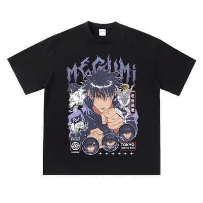 二次元咒术回战T恤动漫伏黑惠宽松百搭纯棉半袖男女同款夏季