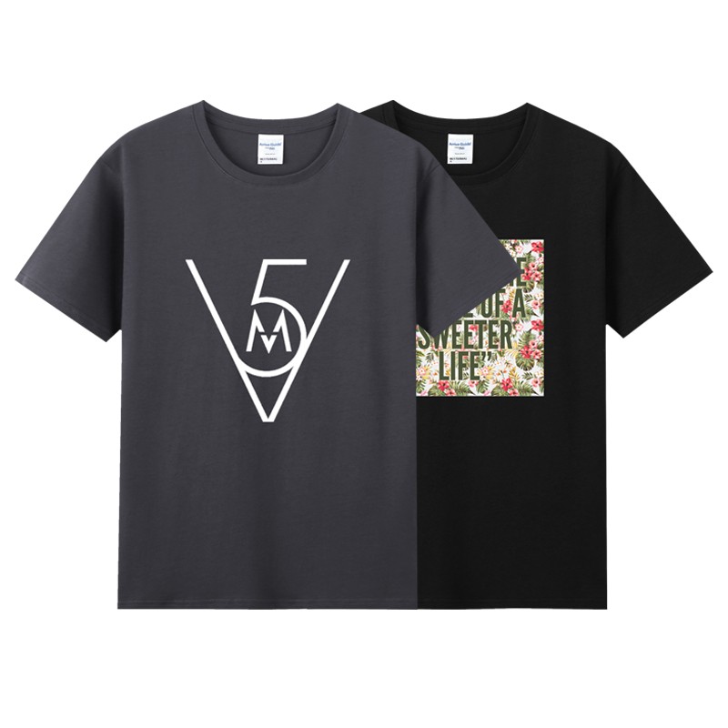 青少年打底衫魔力红乐队短袖T恤