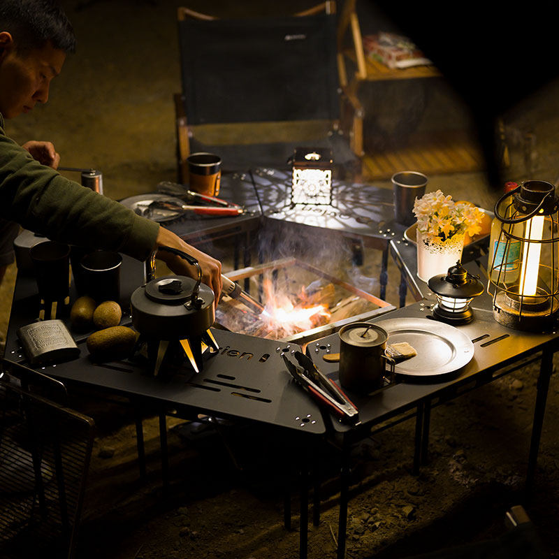 ShineTrip山趣户外多功能组合桌露营野餐折叠桌子篝火晚宴团建桌在类目 户外/登山/野营/旅行用品, 户外休闲家具, 户外桌子中 - 来自Buy2taobao.com提供专业的淘宝代购服务