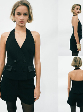 2025冬季新品 女装 燕尾服背心 9318597 800 裙裤 9319597 800