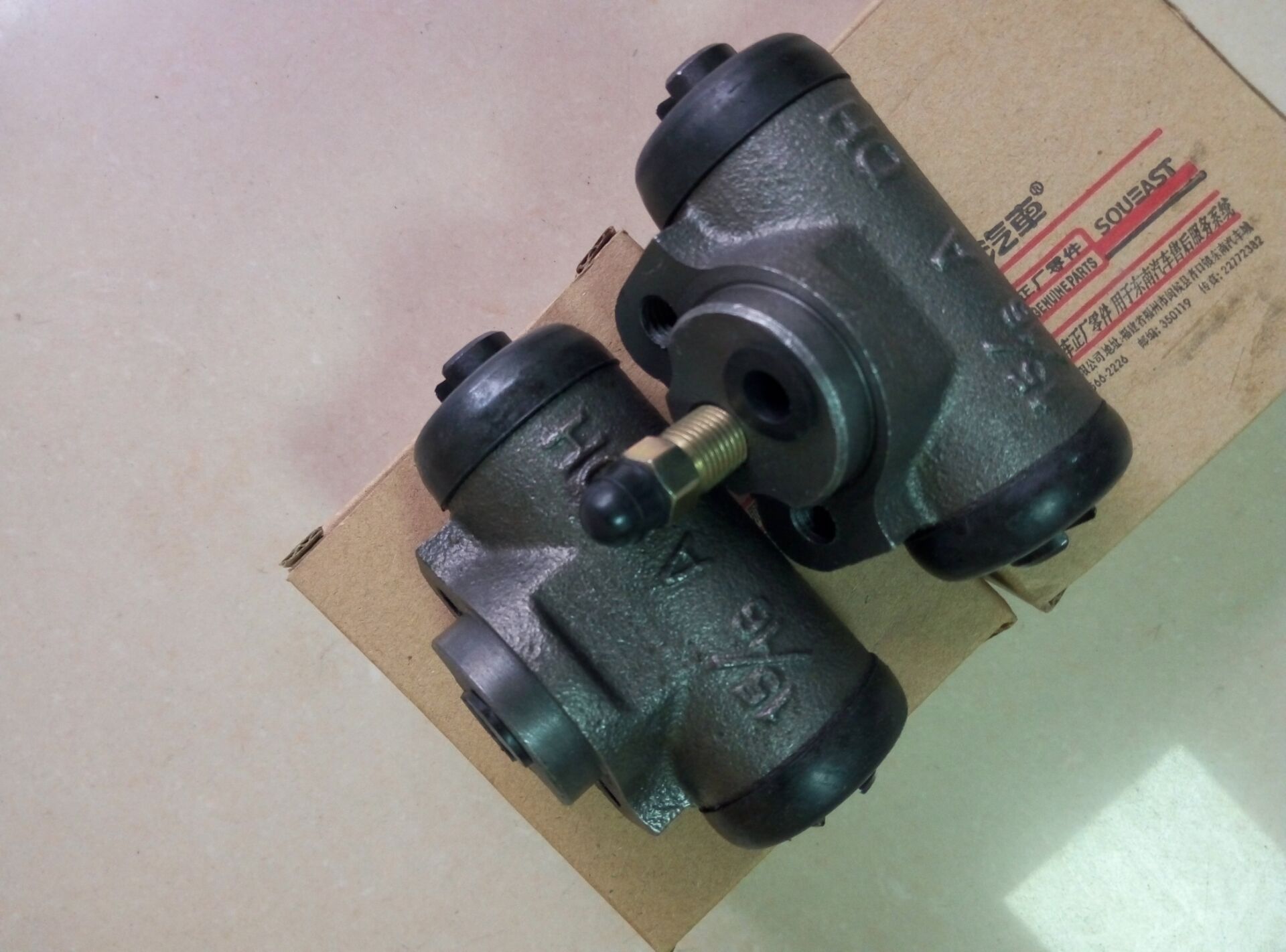 东南富利卡 菱动 得利卡 后刹车分泵 后制动分泵 后鼓刹分泵