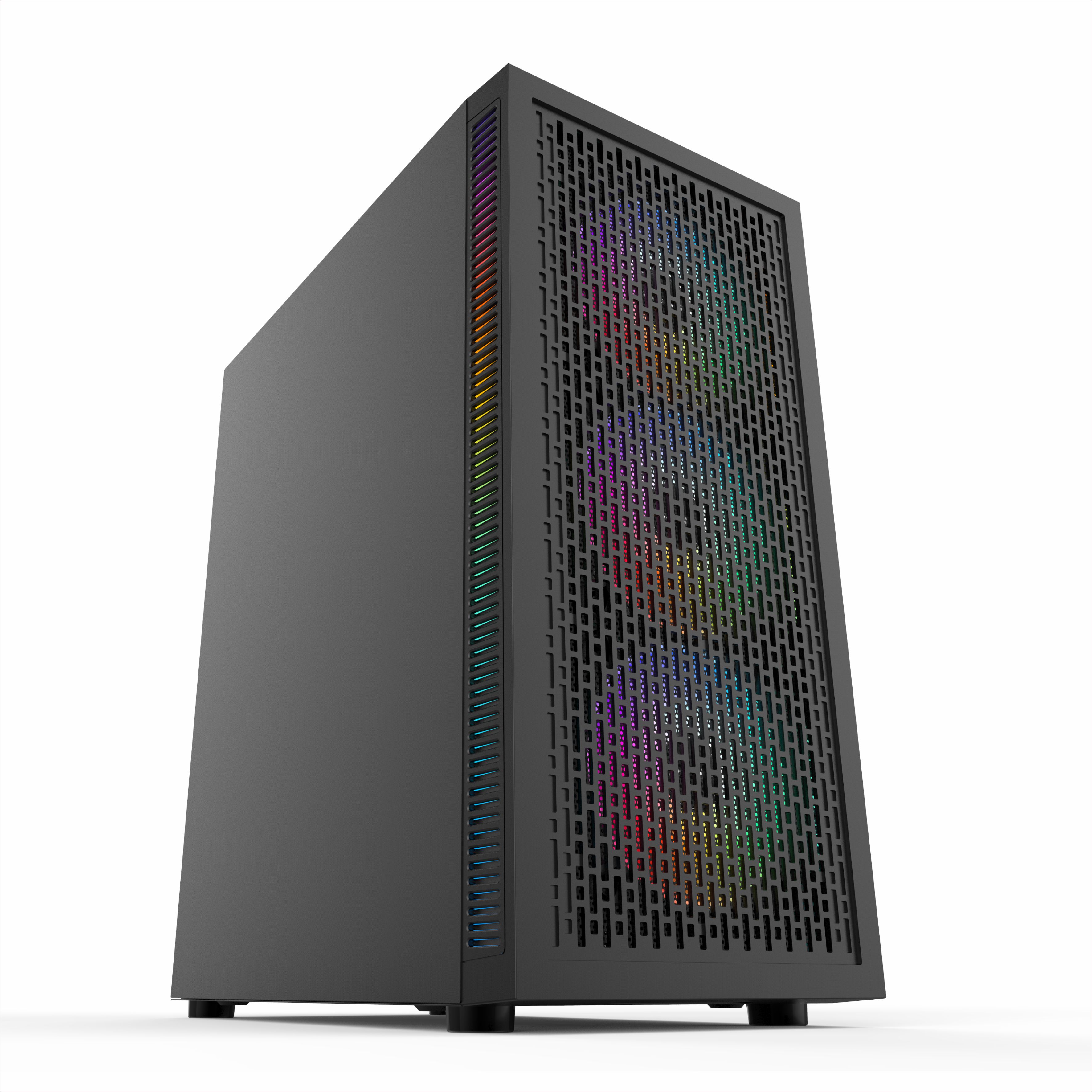 支持X79 X58 X99 双路服务器主板台式电脑背走线机箱E-ATX USB3.0