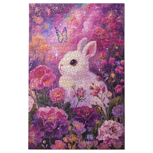 拼图300/500/1000片成年人减压儿童益智玩具拼块可爱猫咪