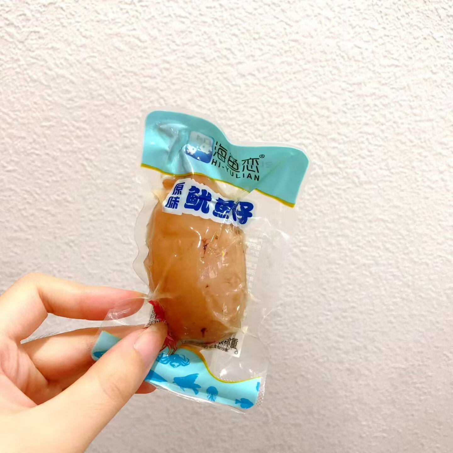 海鱼恋带籽鱿鱼仔系列香辣味、原味、泡椒味、烧烤味4选一散称1斤