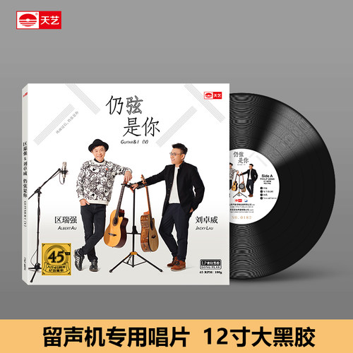 天艺唱片 区瑞强《仍弦是你》头版限量45转LP密纹黑胶大碟唱片