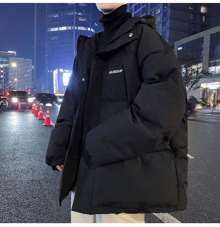 TUANTUANJIA DIY 의류 실제 샘플 1:1 절단 그림 느슨한 빵 다운 재킷 코튼 코트 패턴 1273