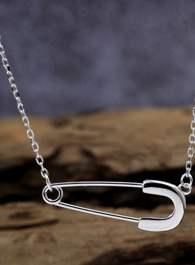 韩版ins小众设计感极简项链