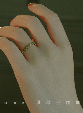 静谧*天然多切面水晶手链ins小众