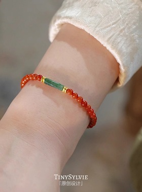 夏季新款天然淡水珍珠扁珠节节高