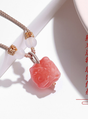 【狮来运转】情侣项链男女吊坠时