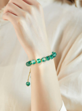 齐司礼同款手链女夏季编织手绳水