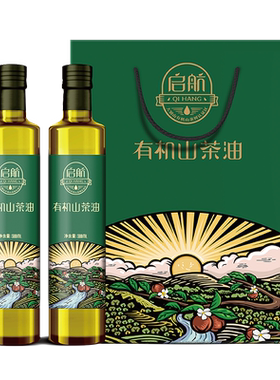 启航山茶油6A冷榨有机