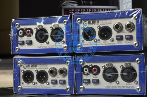 KLARK TEKNIK KT DN200  双通道DI盒  吉他 贝斯带音频隔离变压器