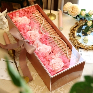 情人节有钱花现金礼盒肥牛卷花束diy材料人民币惊喜盒子生日礼物