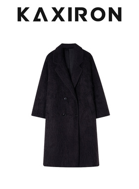 【巴依专享】羊绒羊毛长款经典801 大衣cdy522 衣长102