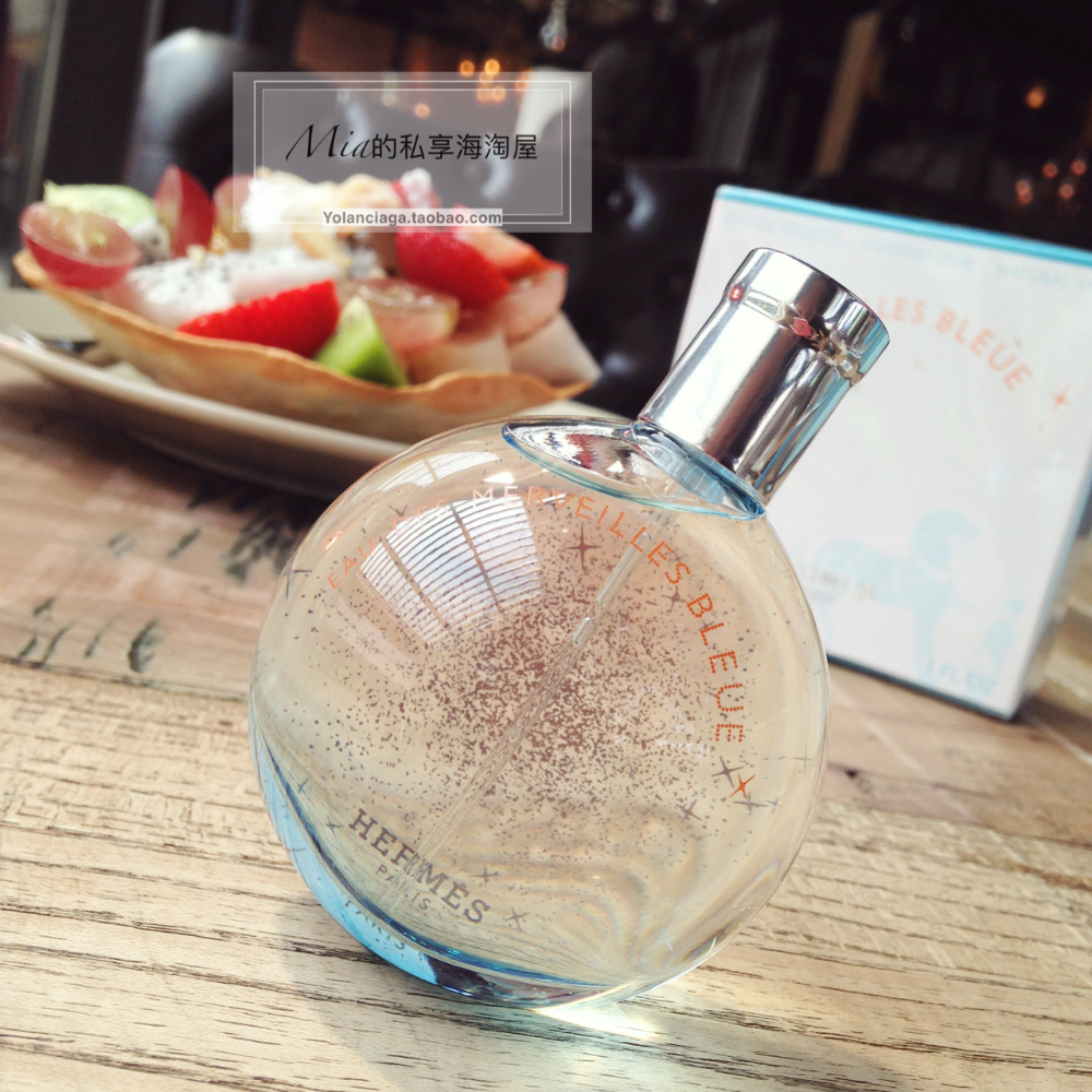 Hermes°®ÂíÊËÀ¶É«éÙ²ÊÐǹâŮʿµÏãË®EDT30ml ÇåÐÂÀñÎï°üÓÊ