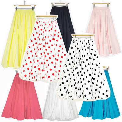 春夏半身裙花苞裙休闲纯