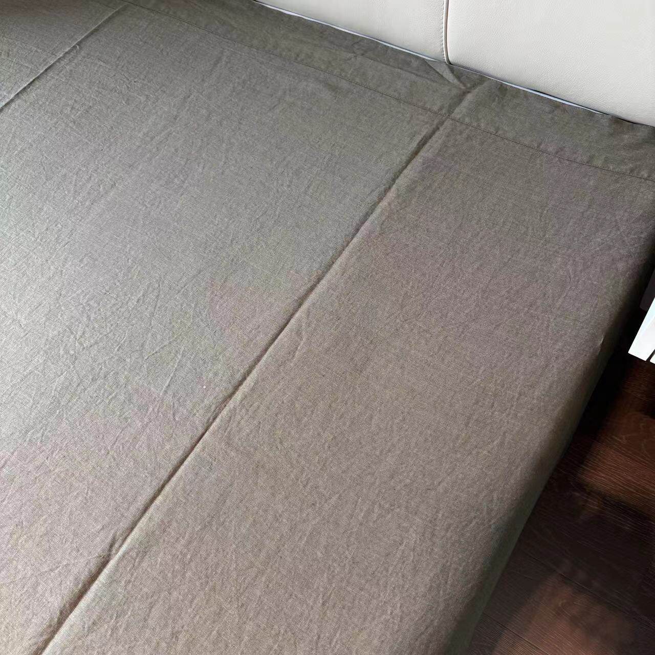 特价 超值 推荐！100%纯亚麻床单！有点麻结 17织雨露麻干爽透气