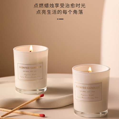 大豆蜡香薰蜡烛持久高级感伴手礼