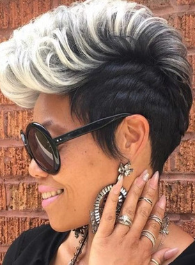 假发女 Short Human Hair Wigs Bob Brazilian Black Women Remy