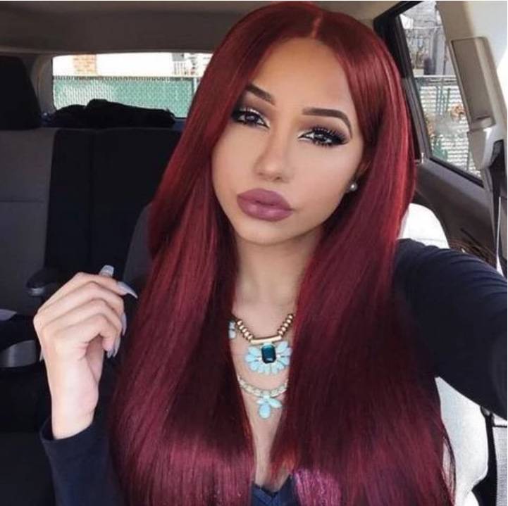 Peruvian frontal lace short Bob human hair wigs non nemy