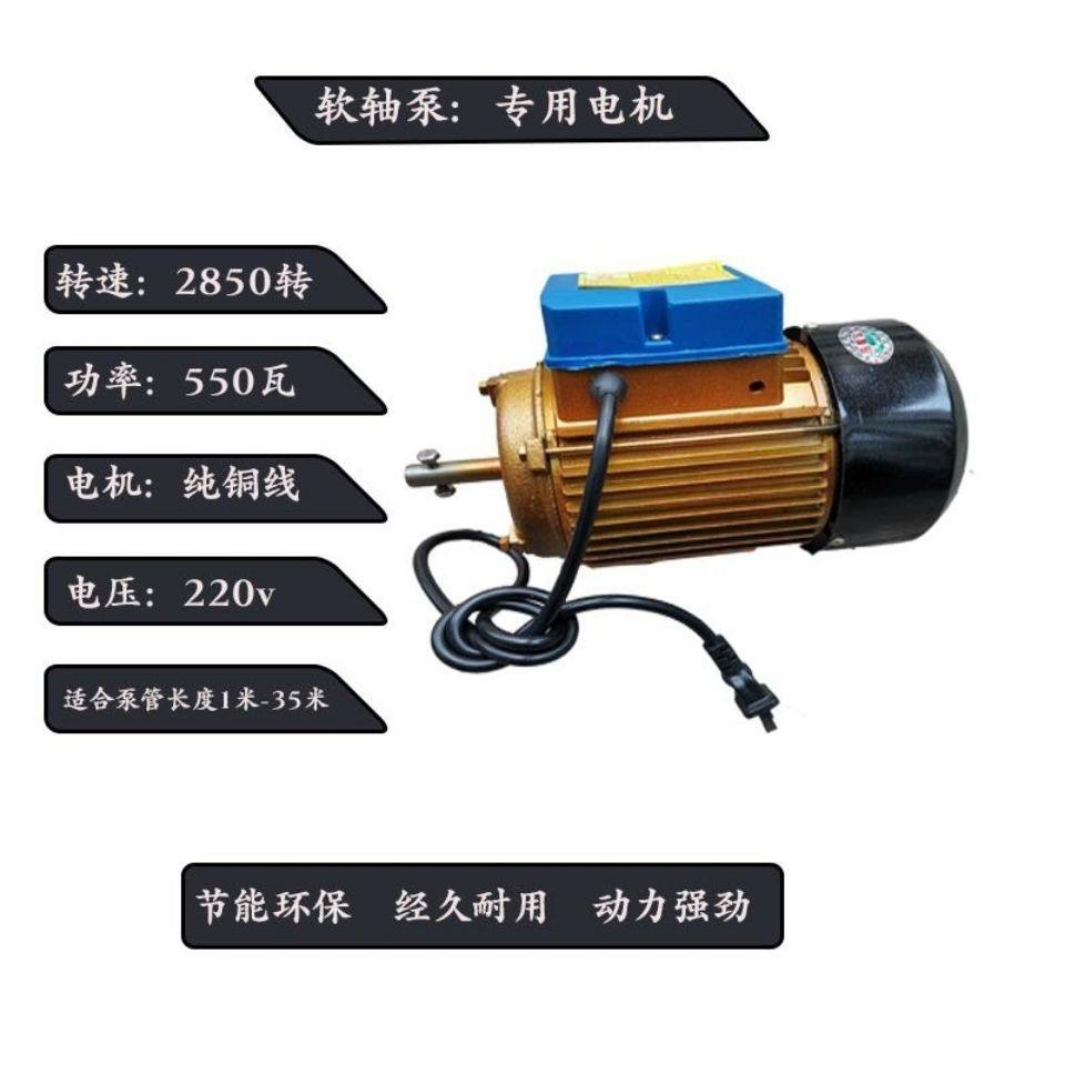 甲兴牌电机软轴泵水泵专用电机水泵蛟龙架子泵深井泵电机