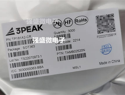 原装3PEAK TP181A1-CR TP181A2-CR  SOT23-6高边电流检测电源芯片