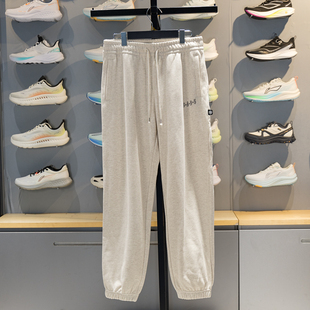 李宁男子卫裤2026春季新款反伍BADFIVE束脚宽松运动长裤AKLW015