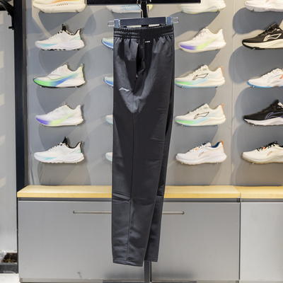 李宁直筒男子加绒保暖运动裤