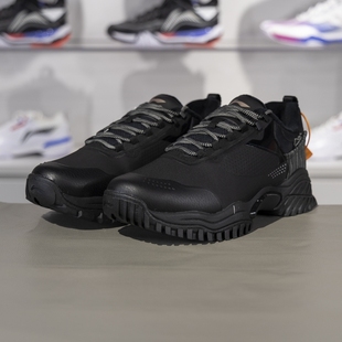 加厚保暖低帮运动鞋 新款 AGLU247 男子2024冬季 李宁霸虎加绒休闲鞋