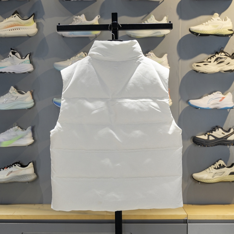 李宁羽绒马甲防风保暖