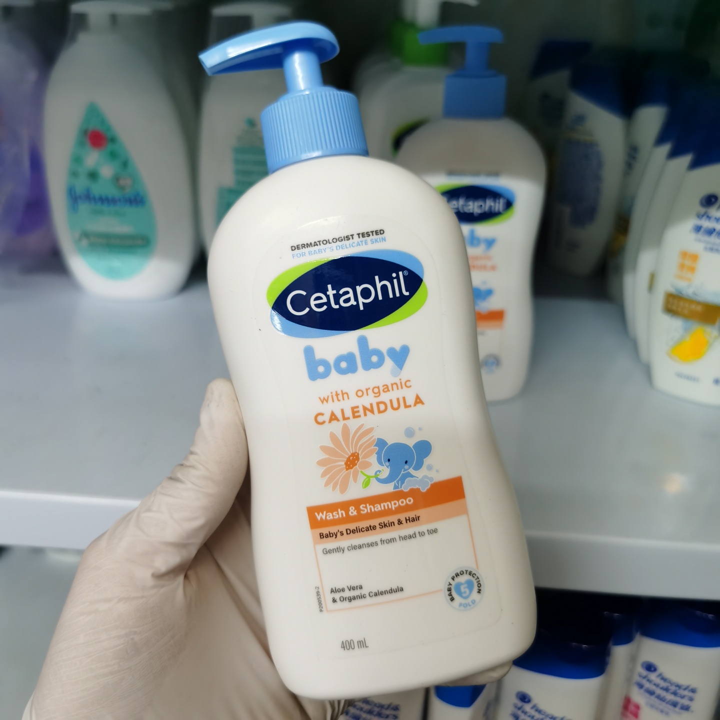 丝塔芙儿童身体乳洗发水沐浴露