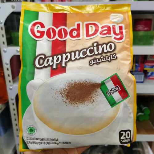 泡沫卡布奇诺速溶goodday咖啡