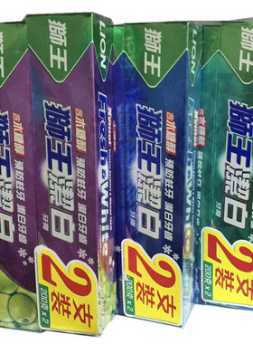 日本狮王lion牙膏洁白超凉苹果选