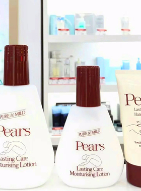 香港制作 Pears梨牌润肤露 秋冬男女淡香保湿身体乳液200ml 包邮