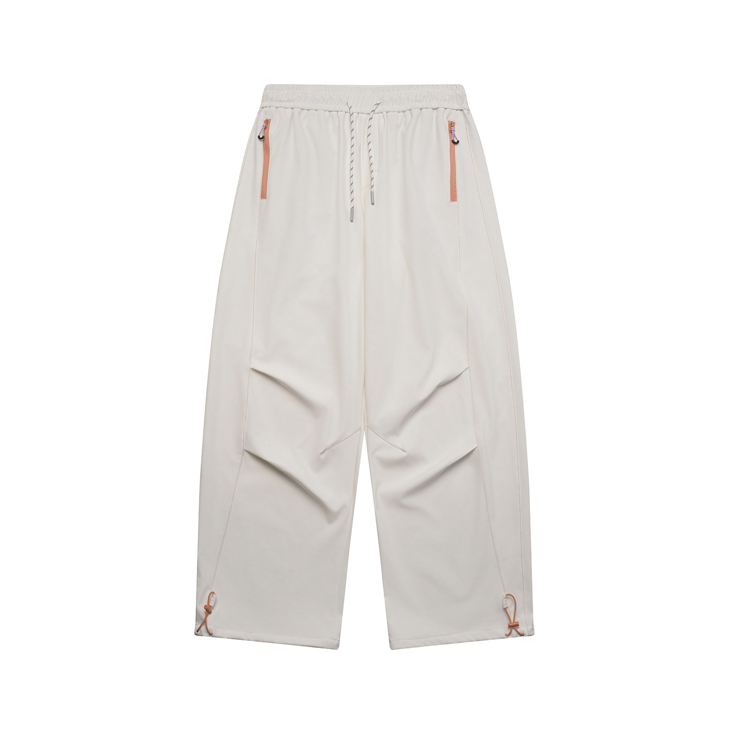 地卜师 防泼水加绒加厚保暖户外工装阔腿滑雪裤机能伞兵裤男冬