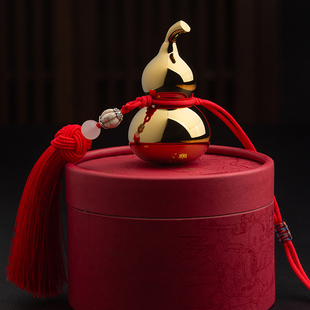 铜葫芦挂件新婚新居布置小饰品车载玄关柜子摆件文创礼品家居装饰