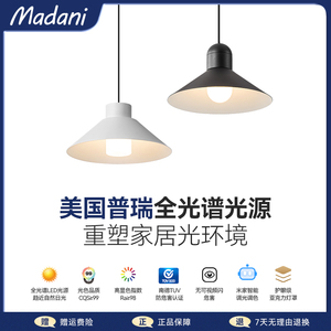 麦丹妮现代简约设计师高级感主卧室床头小吊灯全光谱护眼中山灯具