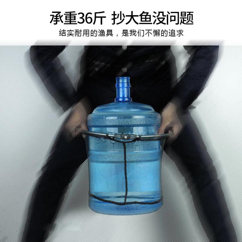 轻铝合金纳米速干不沾水可折叠抄网头网兜捞鱼网鲫鱼鲤鱼竞技钓鱼