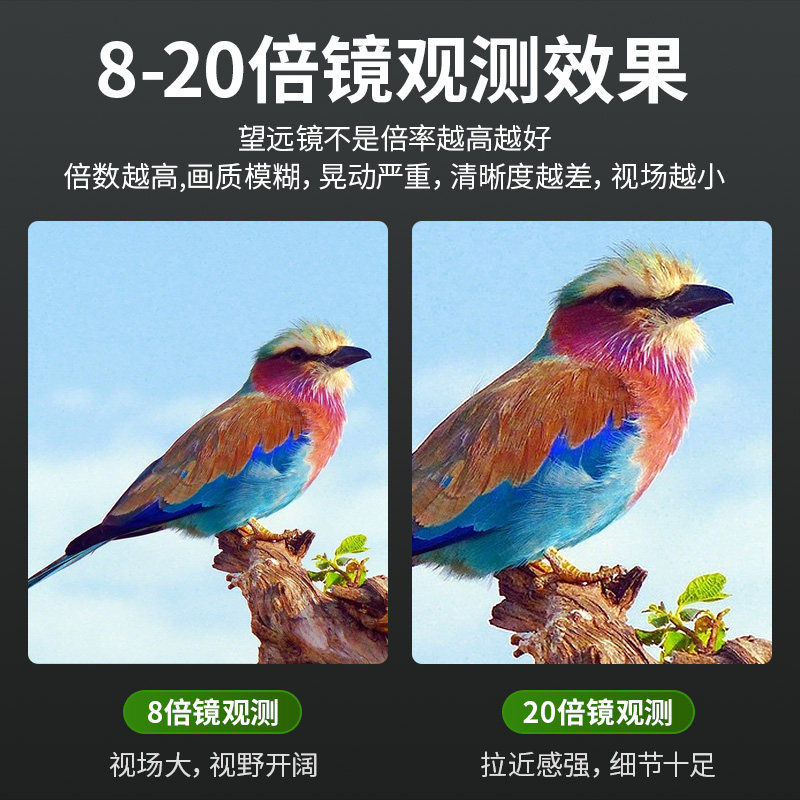 双筒望远镜高清高倍专业望眼镜儿童户外专业一万米军事小学生户外