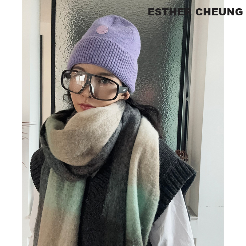 {自由}滑雪户外～羊毛针织帽