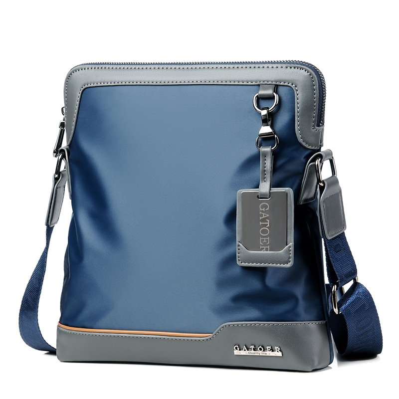 牛津纺男士斜挎包休闲单肩包韩版防水尼龙挎包年轻人潮酷运动背包