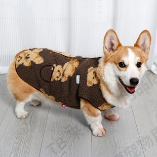 秋冬宠物狗狗衣服冬装背心柯基柴犬泰迪小型犬中型犬冬季保暖马甲