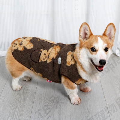 秋冬宠物狗狗衣服冬装背心柯基柴犬泰迪小型犬中型犬冬季保暖马甲