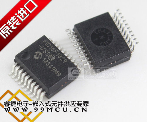 PIC16F1829-I/SS PIC16F1829 SSOP20 全新进口原装MICROCHIP