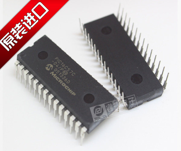 PIC16C57C-04/P DIP28 全新进口原装MICROCHIP